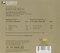 Vista 2 de Beethoven Symphony No.5, Piano Concerto No.4
