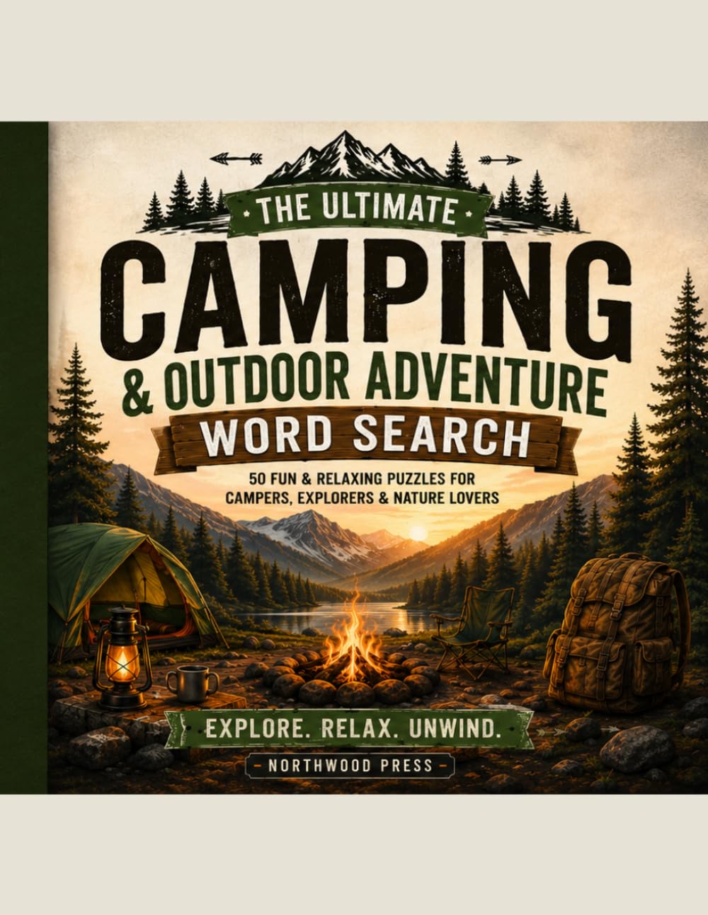 The Ultimate Camping & Outdoor Adventure Word Search