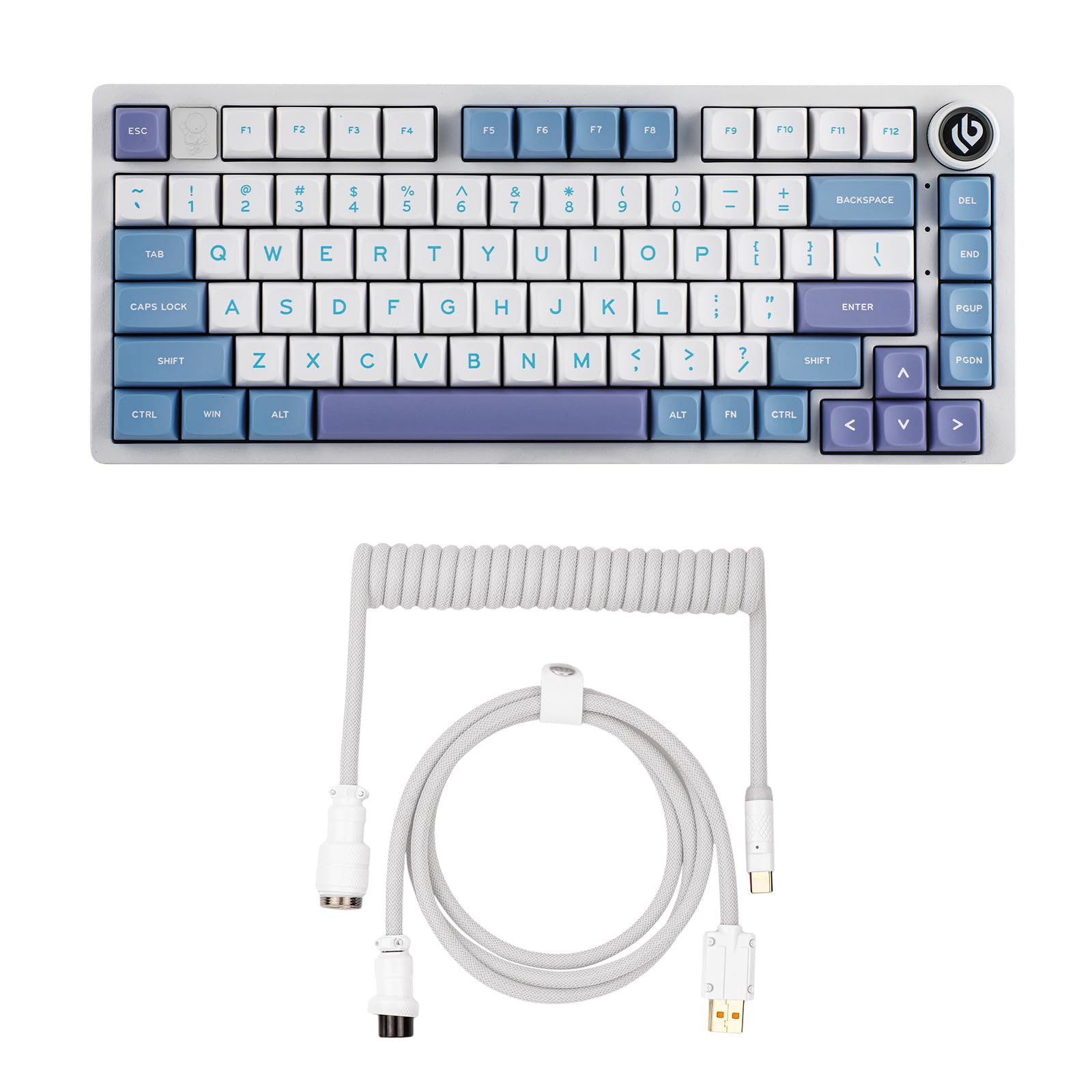 Amazon.com: EPOMAKER x LEOBOG Hi75 Aluminum Alloy Wired Mechanical