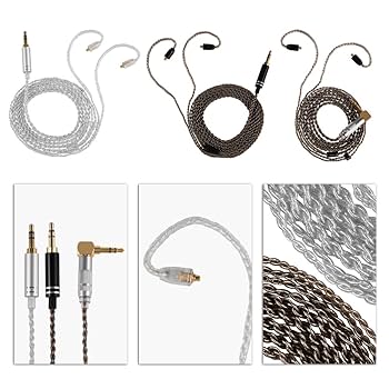 SE535LTD 右側のみ MMCXコネクタ新品交換済 cooyin MMCX-MMCX 変換コネクター コネクターキット SEシリーズ