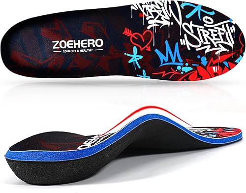 Miniatura 9 de Insertos de soporte de arco para hombres y mujeres – Plantillas ortopédicas para alivio de la fascitis plantar para pies planos Ajuste unisex