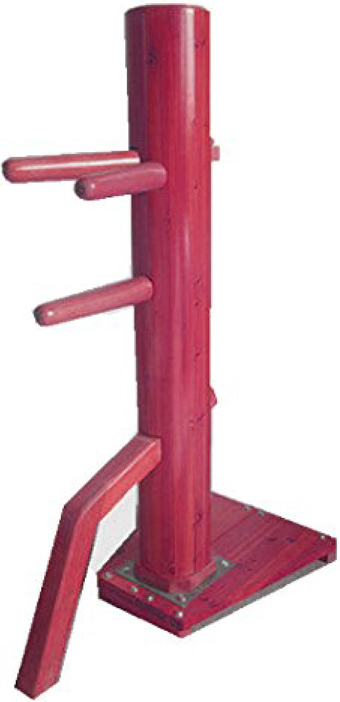 Wing Chun Wooden Dummy Mook Yan Jong - Traditional IP Man Wooden Dummy with Complimentary Striking Protective Pads