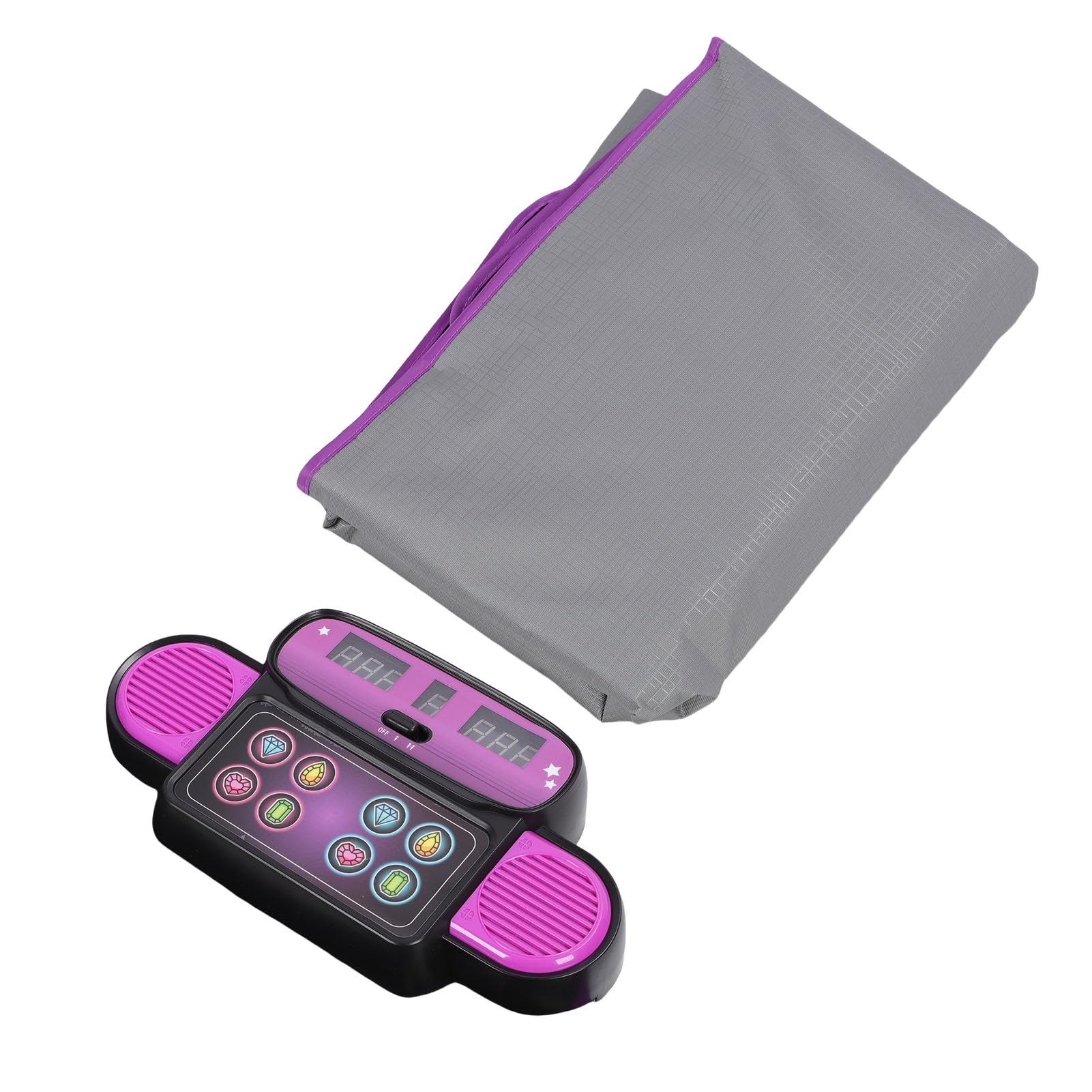 Tappeto da ballo elettronico interattivo e luminoso con modalità doppio giocatore, livelli stimolanti per bambini