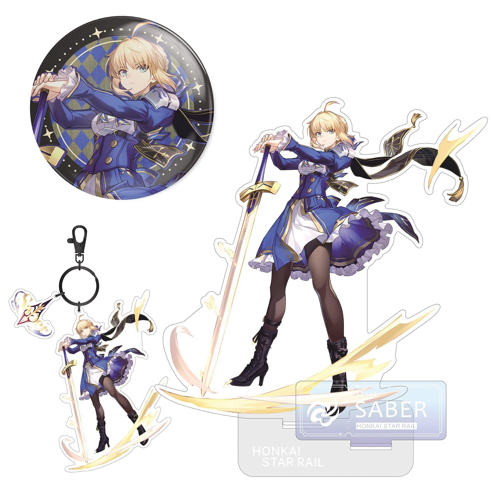 Fate/Zero ufotable15周年 額縁アクリルチャーム アーチャー Fate/stay night Heaven's Feel スタンド付きアクリルキーホルダー