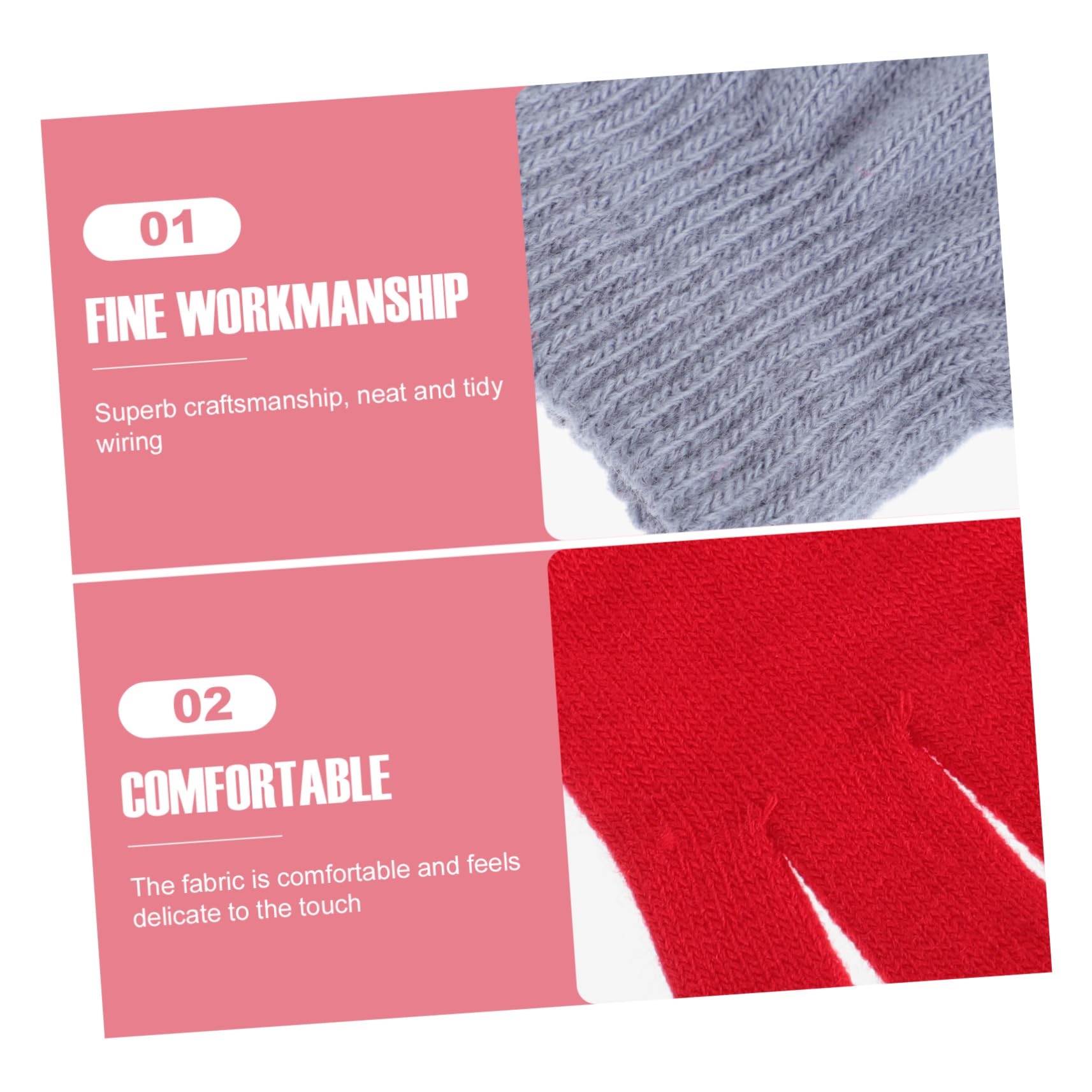 LIFKOME 48pares Guantes De Invierno Para Niño Niña Cálidos y Duraderos Diseño Para Actividades Al Aire Temporada Fría