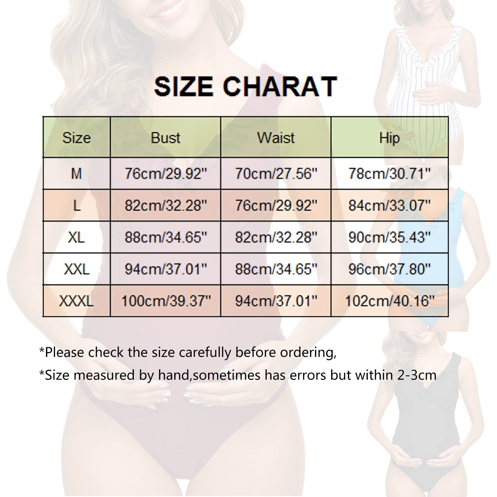 Traje de baño de maternidad Bikini de una pieza para el embarazo atractivo traje de baño de maternidad traje de baño de maternidad