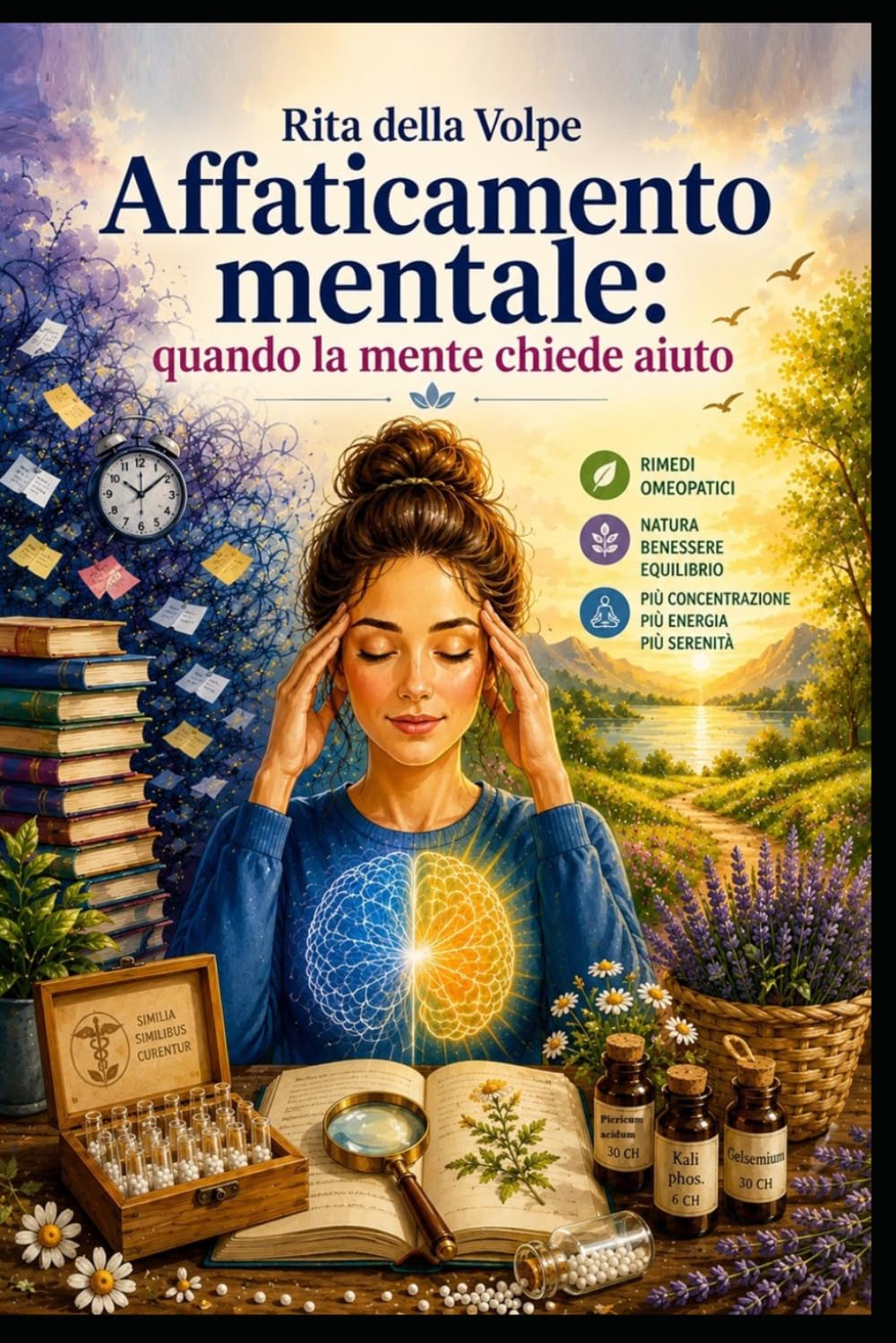 Affaticamento mentale: quando la mente chiede aiuto: Guida pratica ai principali rimedi omeopatici e supporti naturali per studenti, professionisti e persone sotto stress mentale