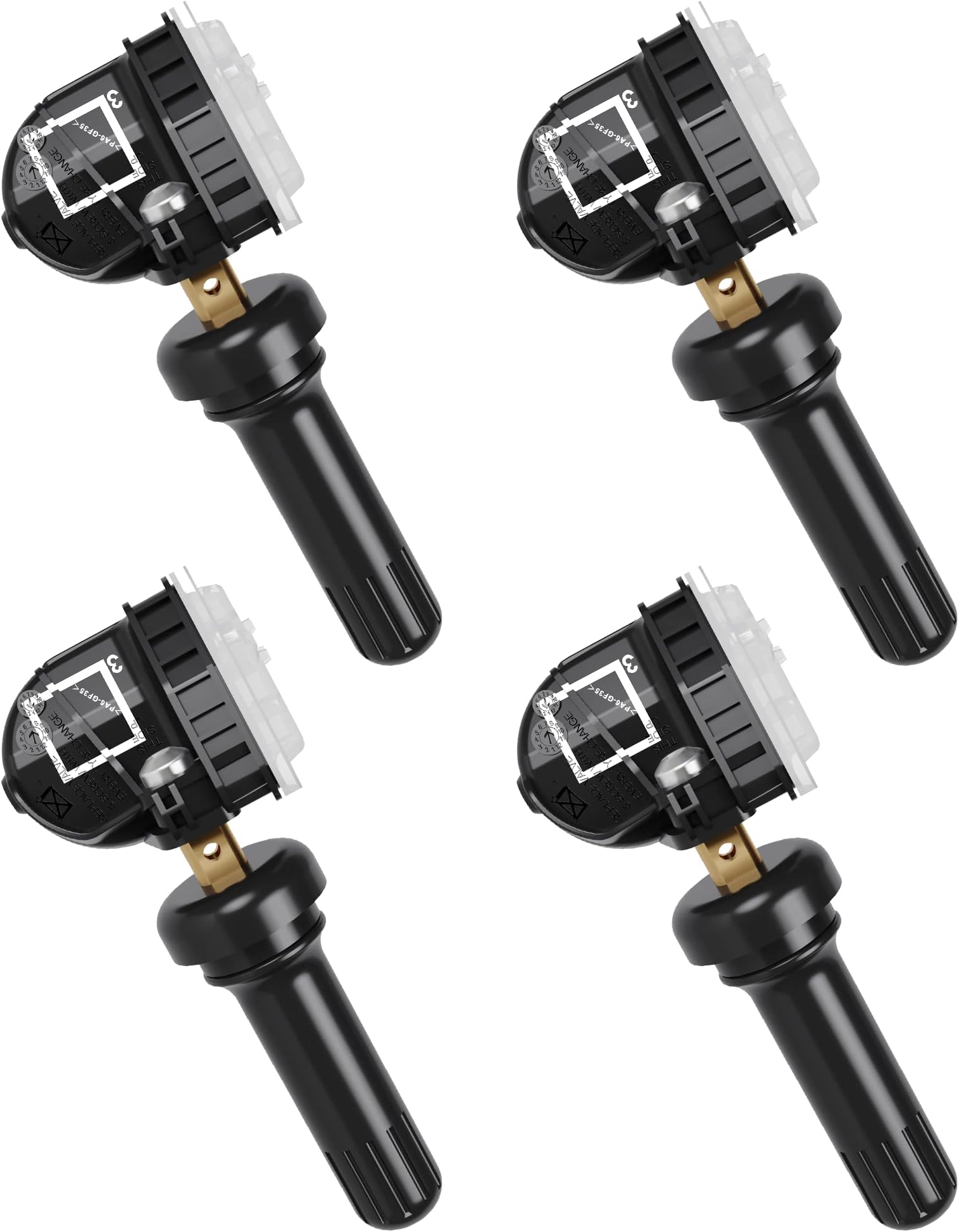 SSHENG GM TPMS Tire Pressure Monitoring Sensor 13598772 315MHZ Set of Four(4)