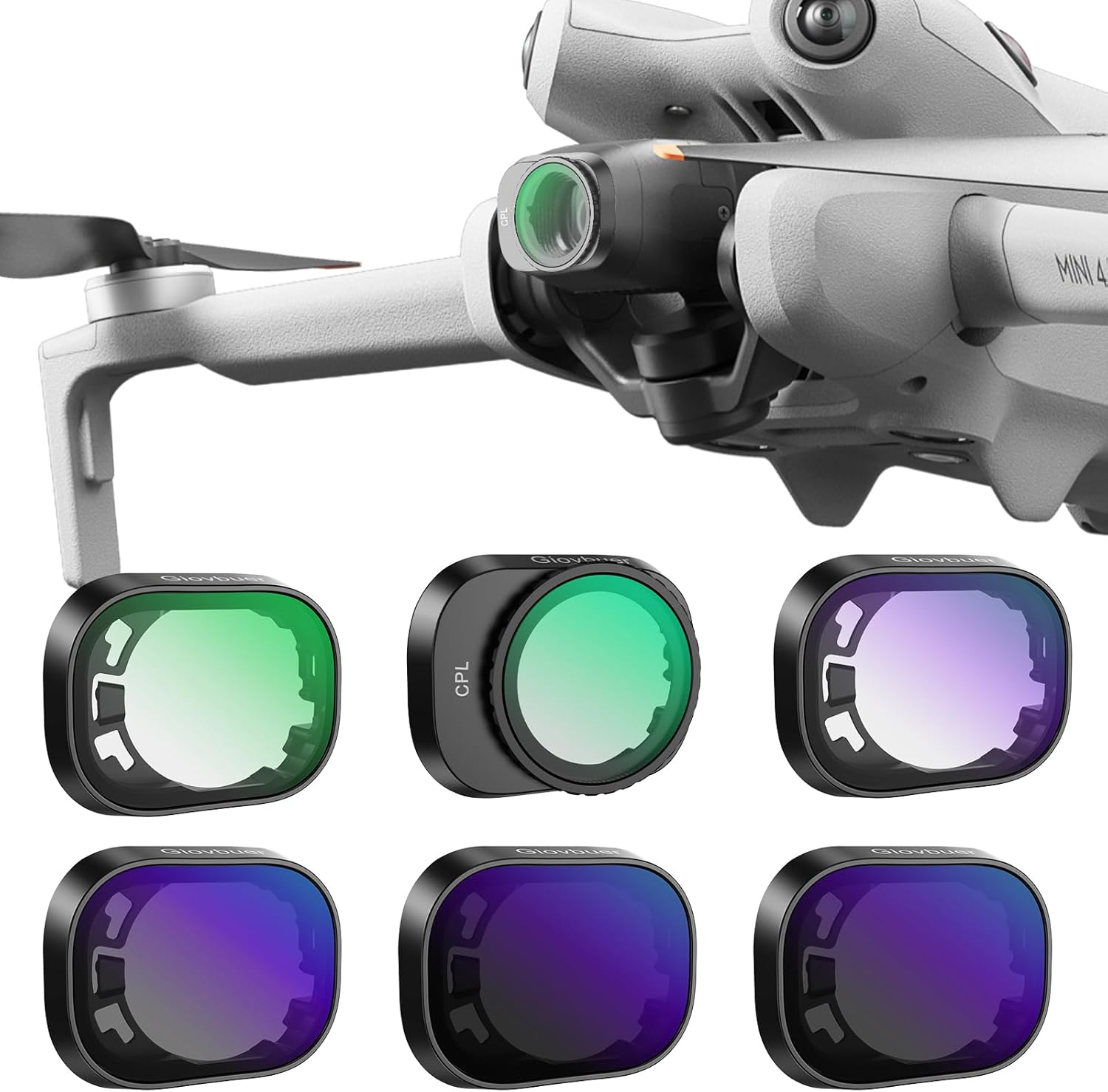 ND Filter Set Compatible with DJI Mini 4 Pro, 6 Pack Filter for DJI mini 4 pro(UV,CPL,ND8,ND16,ND32,ND64