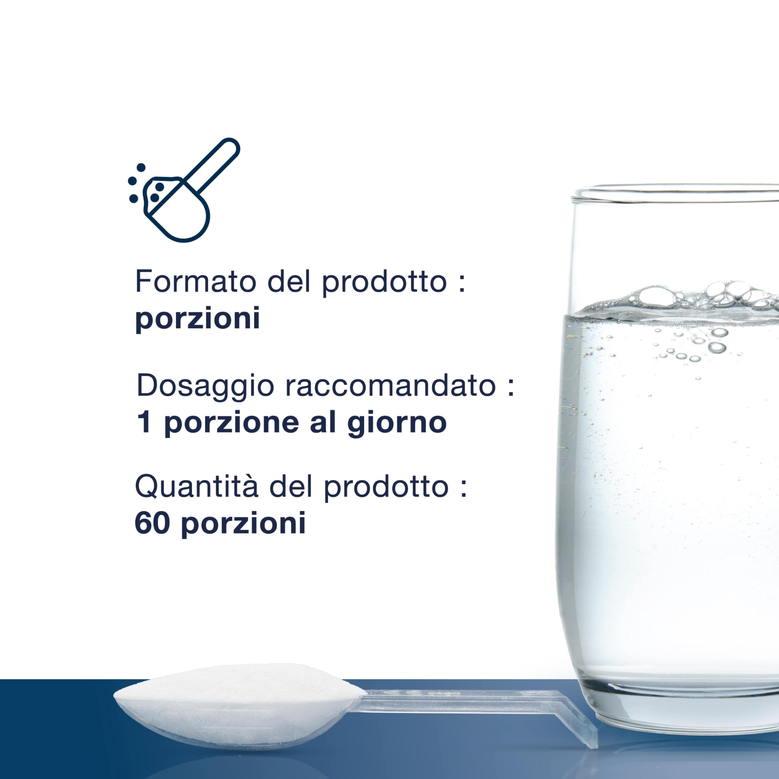 Metagenics Glutagenics ID - Fonte di L-Glutammina, Amminoacido Condizionatamente Essenziale - 60 Porzione