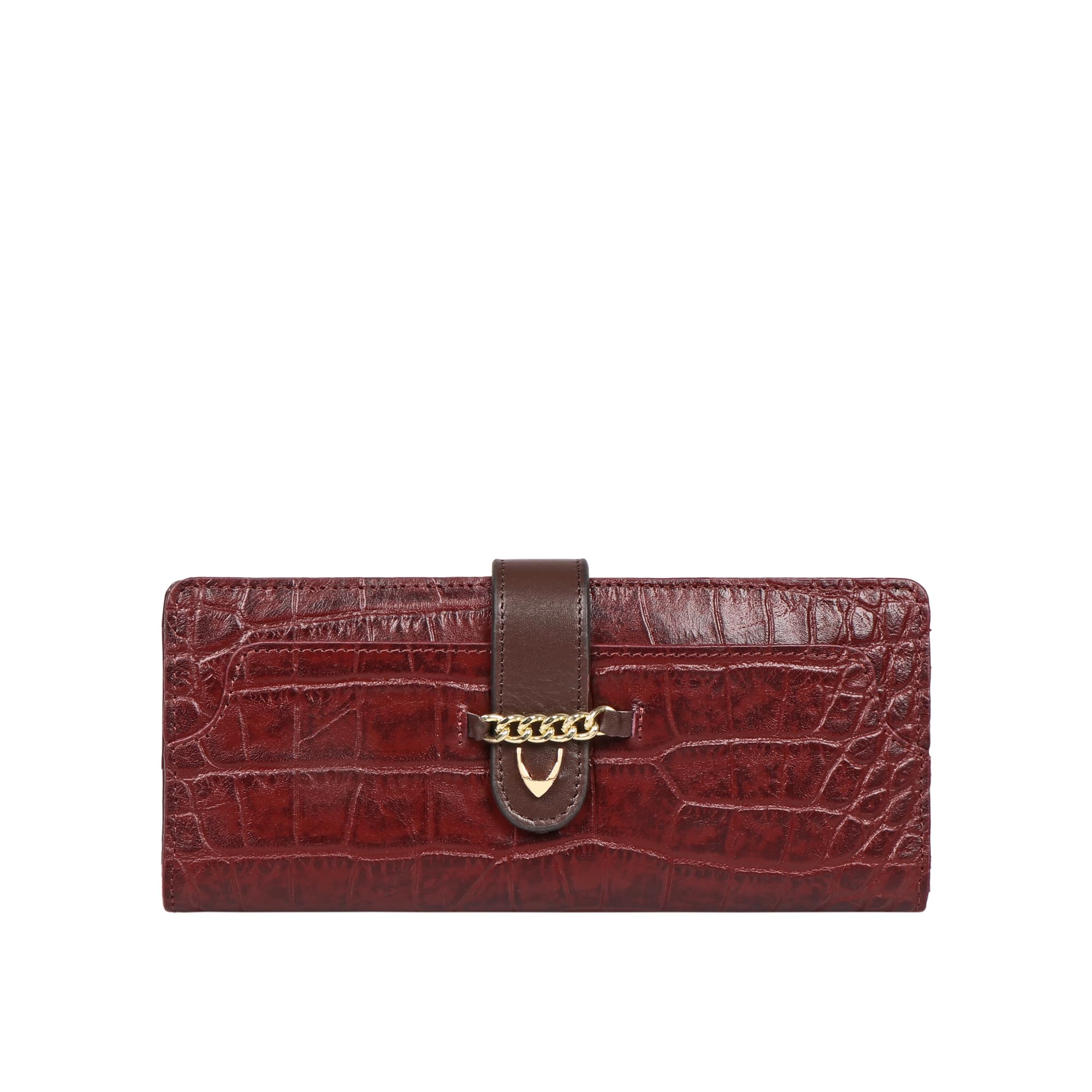 hidesign Women Leather Wallet- Red-picture-34
