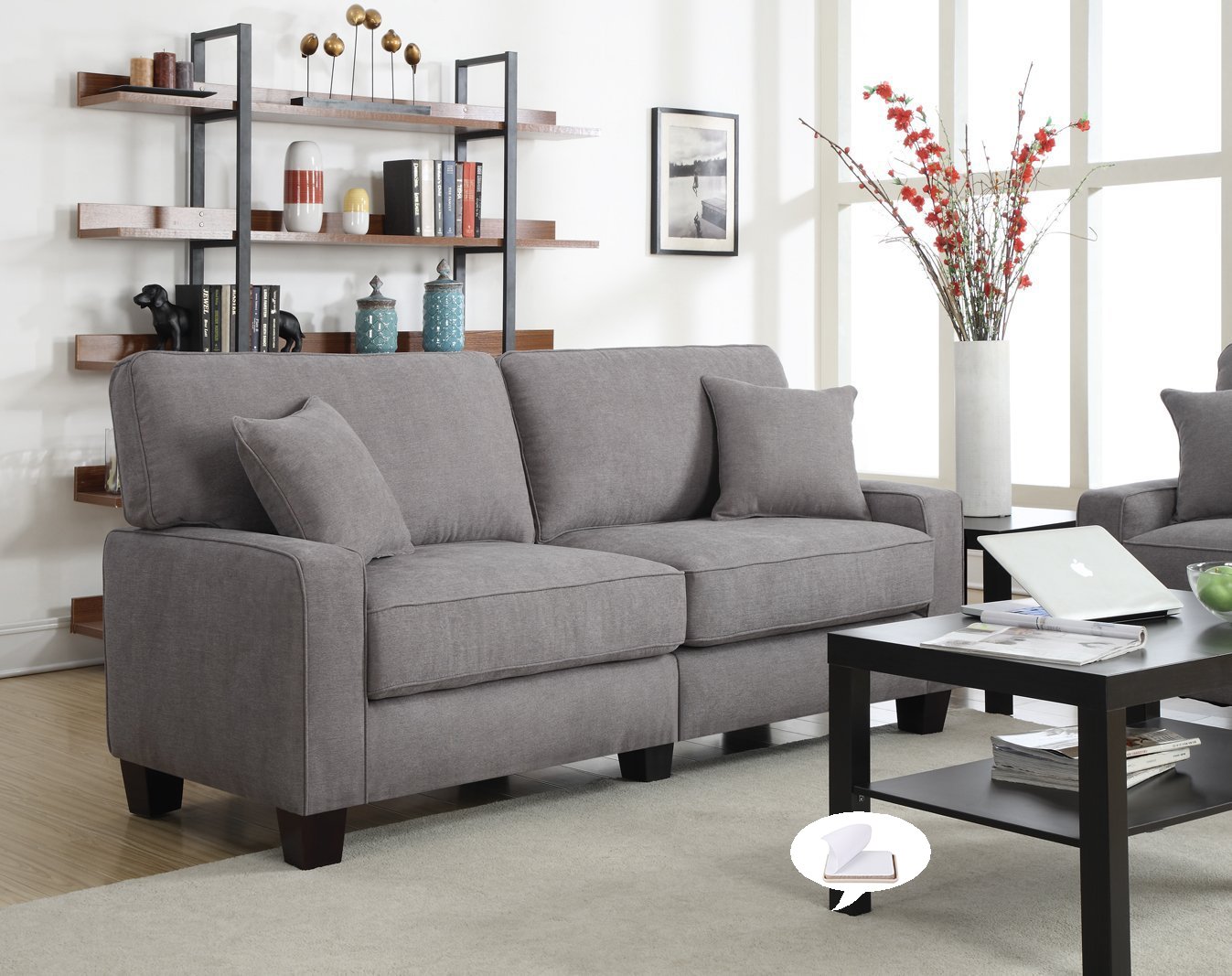 16 Pack 2 5inch Self Stick Square Furniture Moving Sliders for Carpet 2-1 2 Self-Adhesive Furniture Slider Furniture — view 7