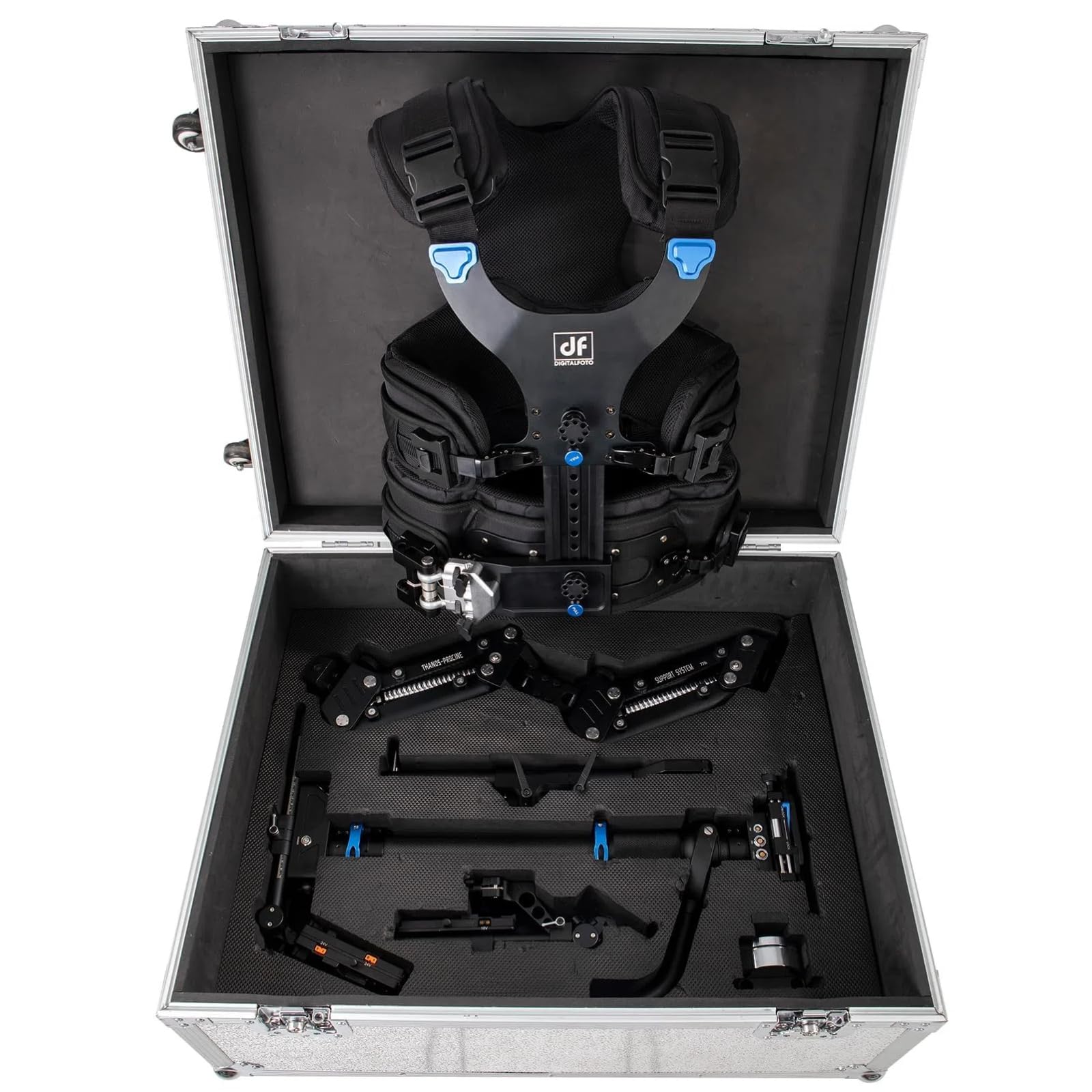 Thanos-PROCINE Oś Steadycam, system stabilizacji obciążenia 35 kg dla operatora filmowego, kompatybilny z kamerą kinową Alexa 35, czerwony, Amira, FX6, Canon C400, Komodo, DJI Ronin 4D Flex itp