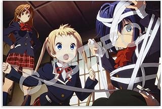 MOJDI Anime Posters Chuunibyou Demo Koi Ga Shitai Poster (4) Canvas Painting Wall Art Poster for Bedroom Living Room Decor...