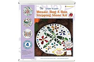 Diamond Tech Create N Learn Mosaic Stepping Stone Kit