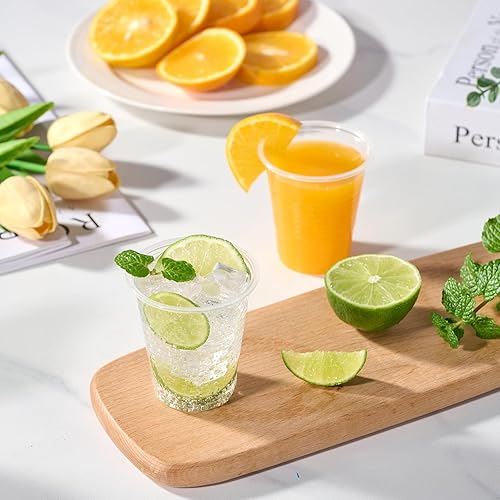 Vista 22 de Vplus Paquete de 2000 vasos de plástico transparente de 7 onzas, desechables de 7 onzas para fiesta de agua fría, postre a granel para negocios