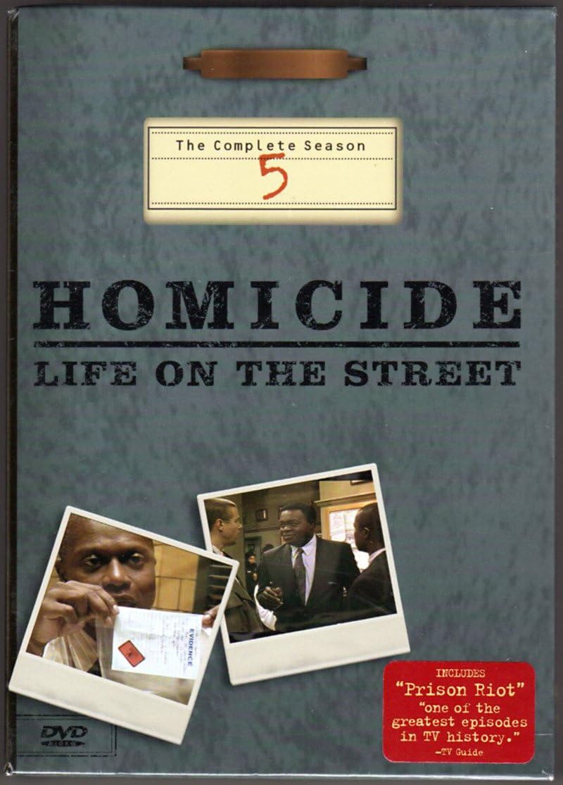 Homicide Life On The Street The Complete Season 5 Amazon.ca Richard Belzer, Clark Johnson