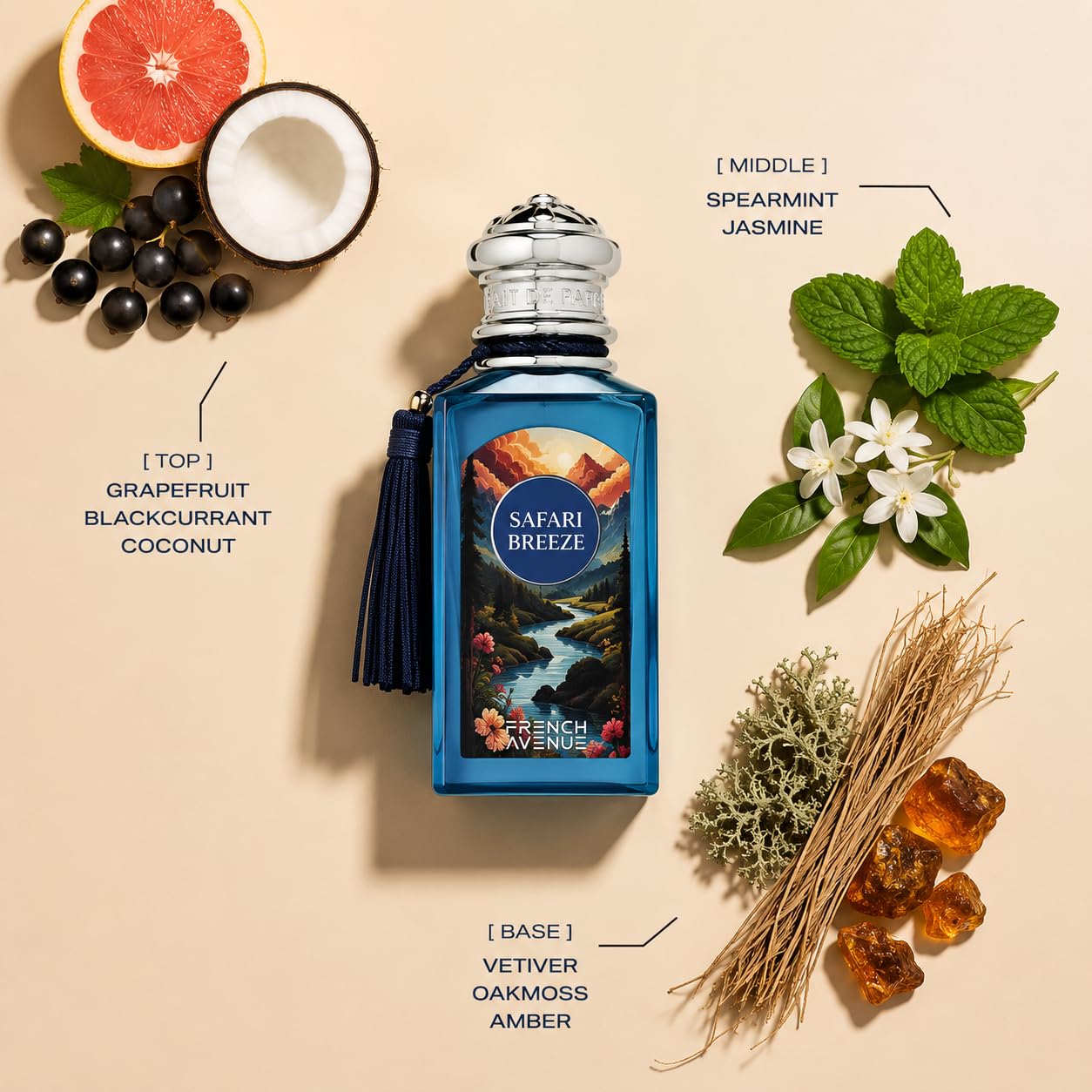 French Avenue Safari Breeze Extrait de Parfum 100ml