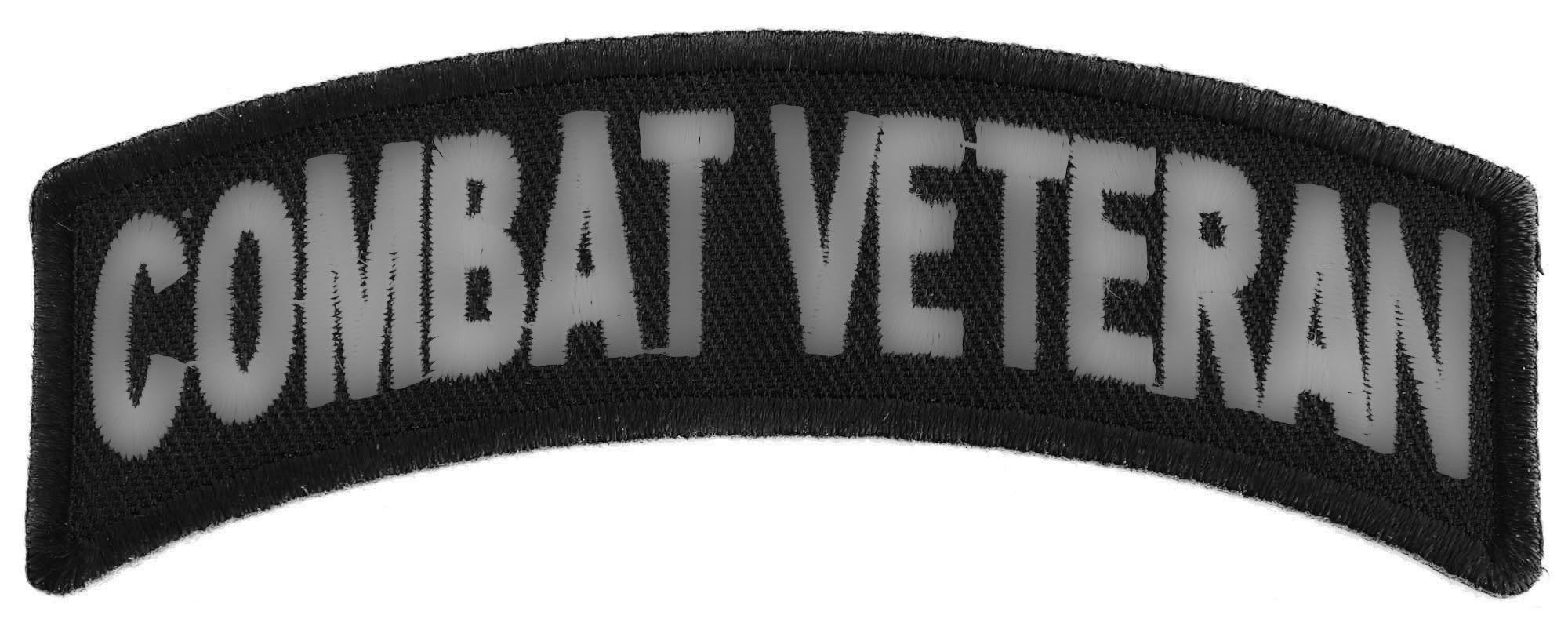 Ivamis Trading Combat Veteran Patch, Military Vet Patches (P3365)