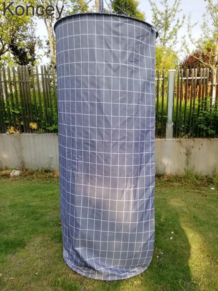 Spogliatoio da Campeggio Portatile All'aperto Impermeabile Pop-Up Tenda da Bagno per Campeggio Ricovero Esterno Privato per Le Gite in Campeggio Cambiarsi e Fare la Doccia 0.8 x 2m (Color : A)