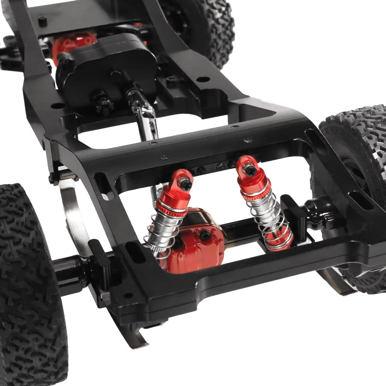 para MN para MN82 82s 82Pro LC79 Modelo Accesorios Actualizació Modificación Coche Control Remot Amortiguadores 60 Mm Llenos Aceite Juego Completamente Metálico Piezas