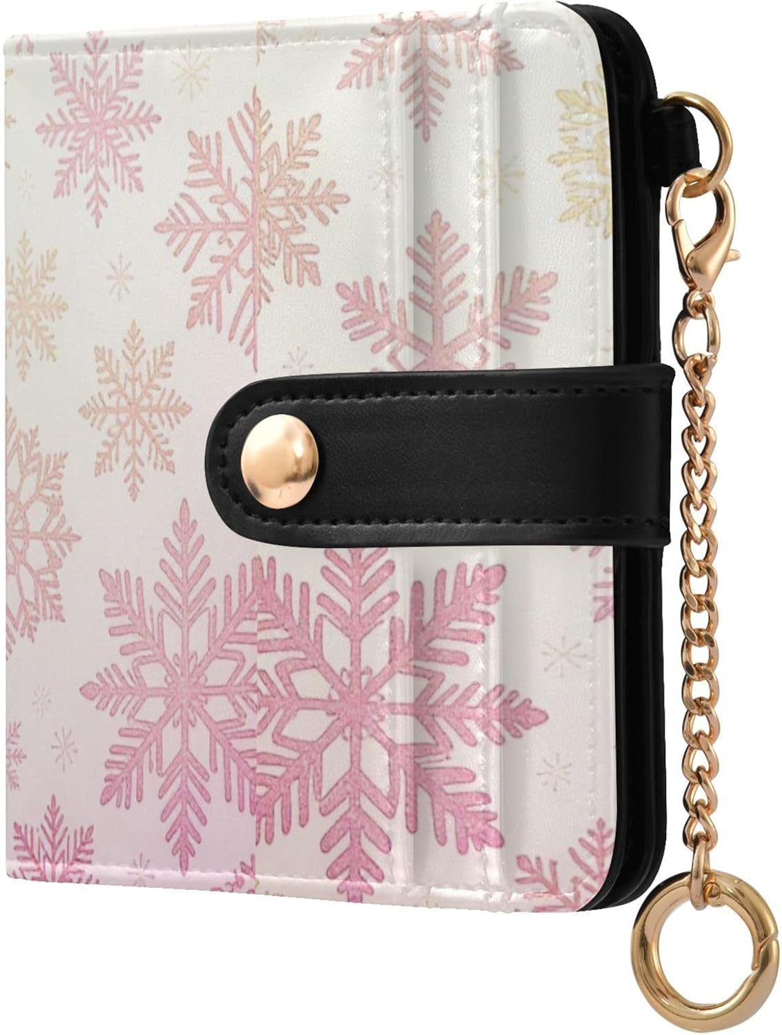 JUNZAN Soft Waterproof PU Leather Women Foldable Mini Wallet One Size