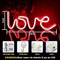 Vista 19 de Cloud Neon Signs, LED Light for Wall Decor, Battery or USB Powered for Bedroom Aesthetic Teen Girl Kid Room Christmas Wedding Party (White)