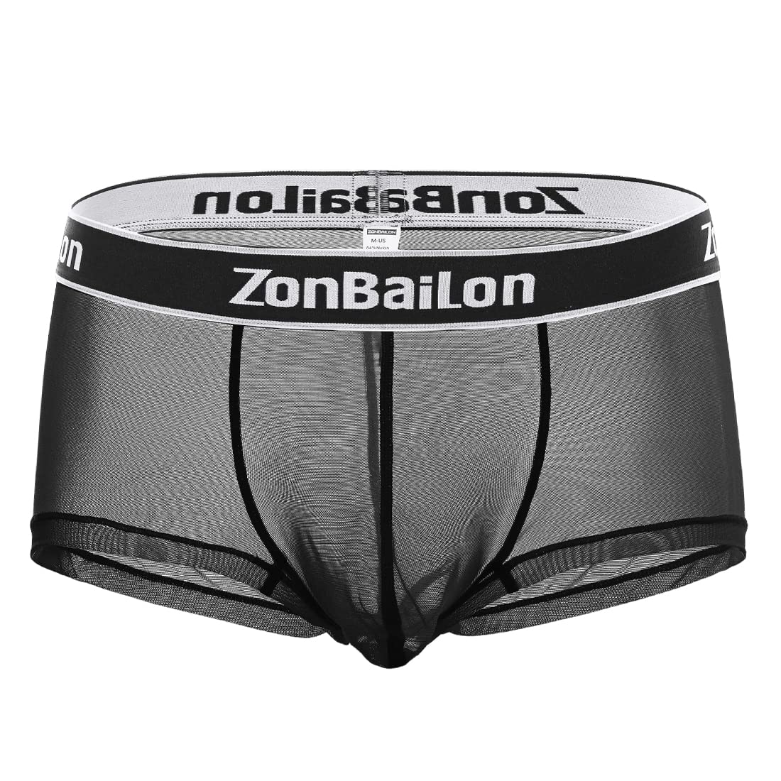 BIATWOWR Boxer Herrenslips Unterwäsche Sexy Durchsichtige At