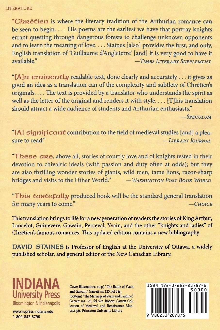 The Complete Romances of Chrétien de Troyes