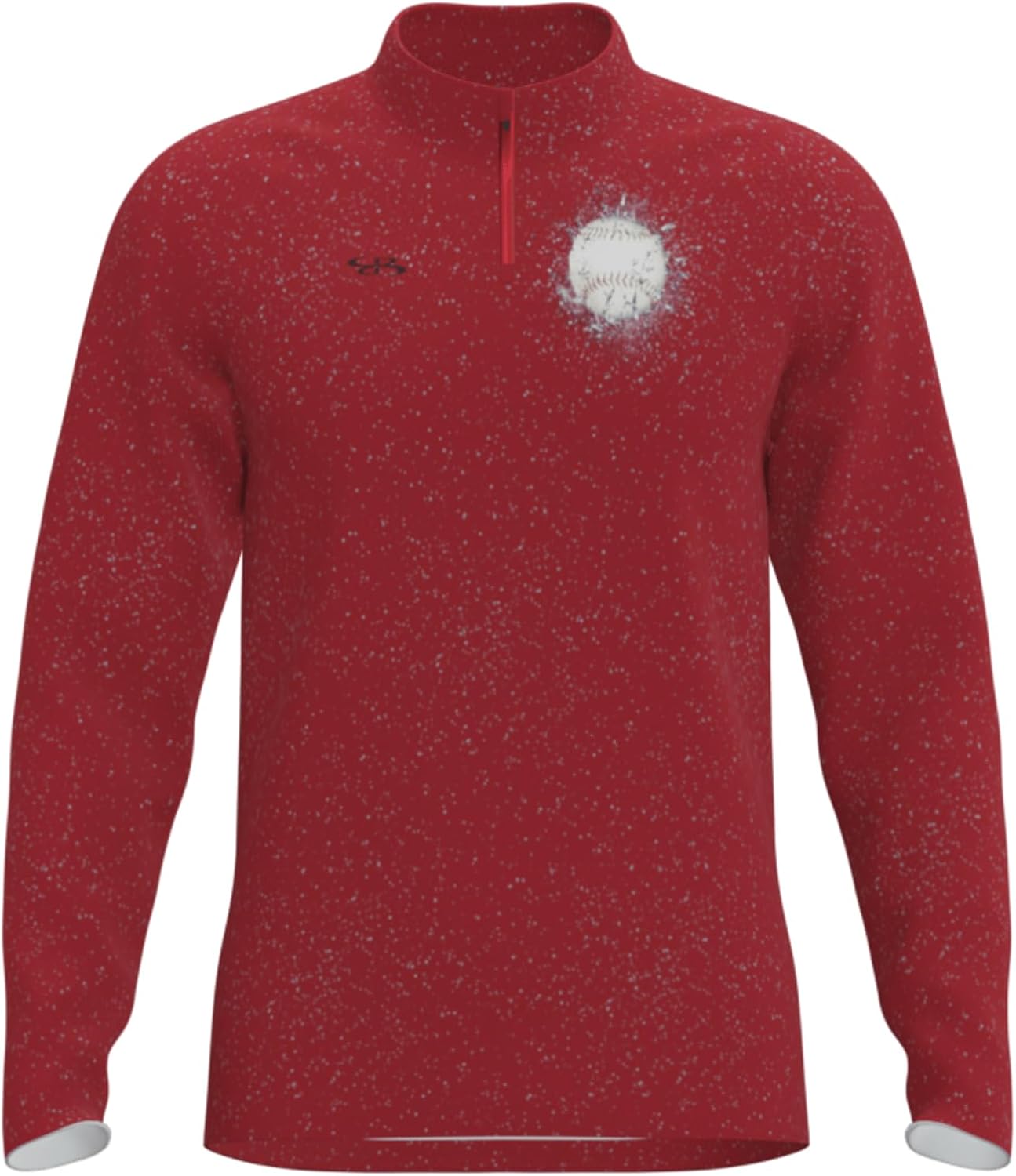 Boombah Boys Baseball Highlight Verge Quarter Zip Pullover - Multiple Color/Size Options