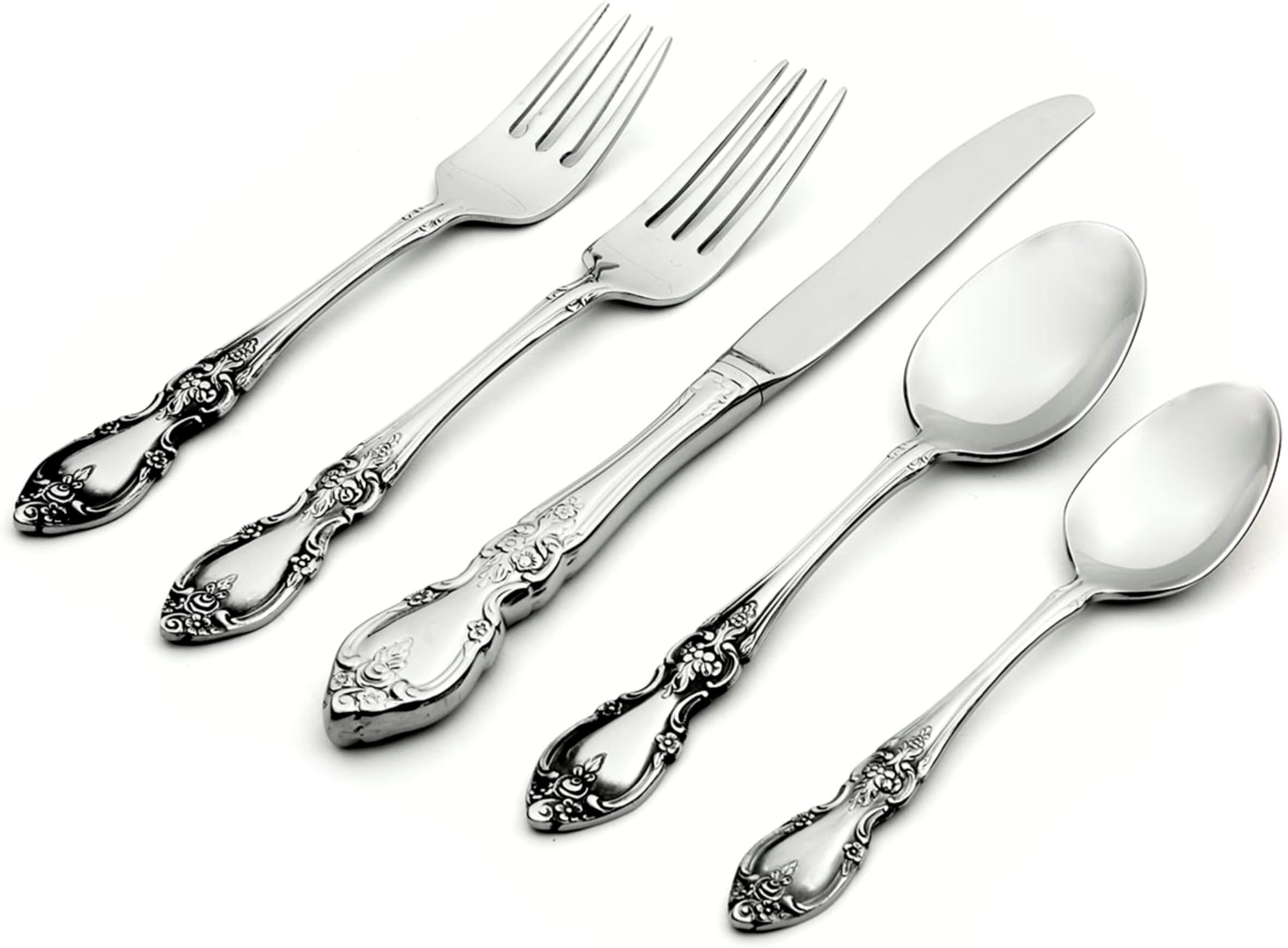Oneida 20 Piece Everyday Nocha 20PC Flatware Set, Service