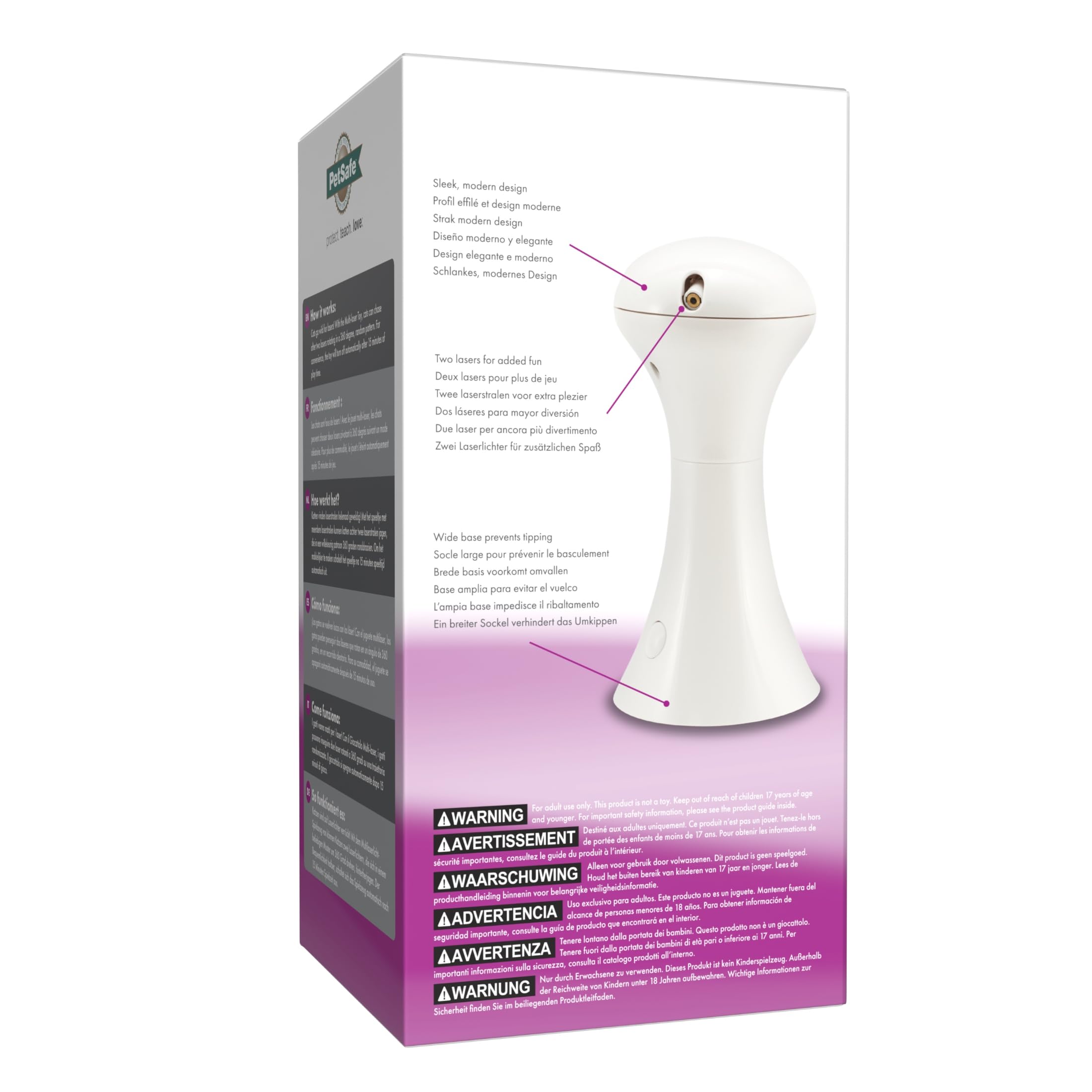 PetSafe Jouet Multi-Lumières pour Chats - 0,34 kg