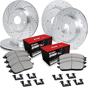 R1 Concepts Front and Rear Brake Kit for 2023-2025 Acura Integra