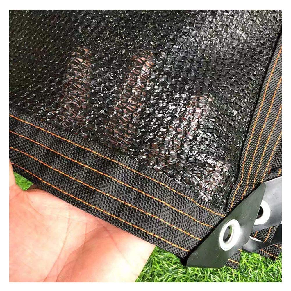 Protection solaire voile ombrage ZWRYW multifonction filet durable noir 5x8m