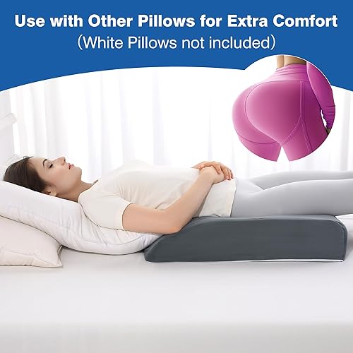 Miniatura 2 de HOMBYS BBL - Almohada después de cirugía para dormir, almohada de espuma de alta densidad, almohada brasileña de levantamiento de glúteos,