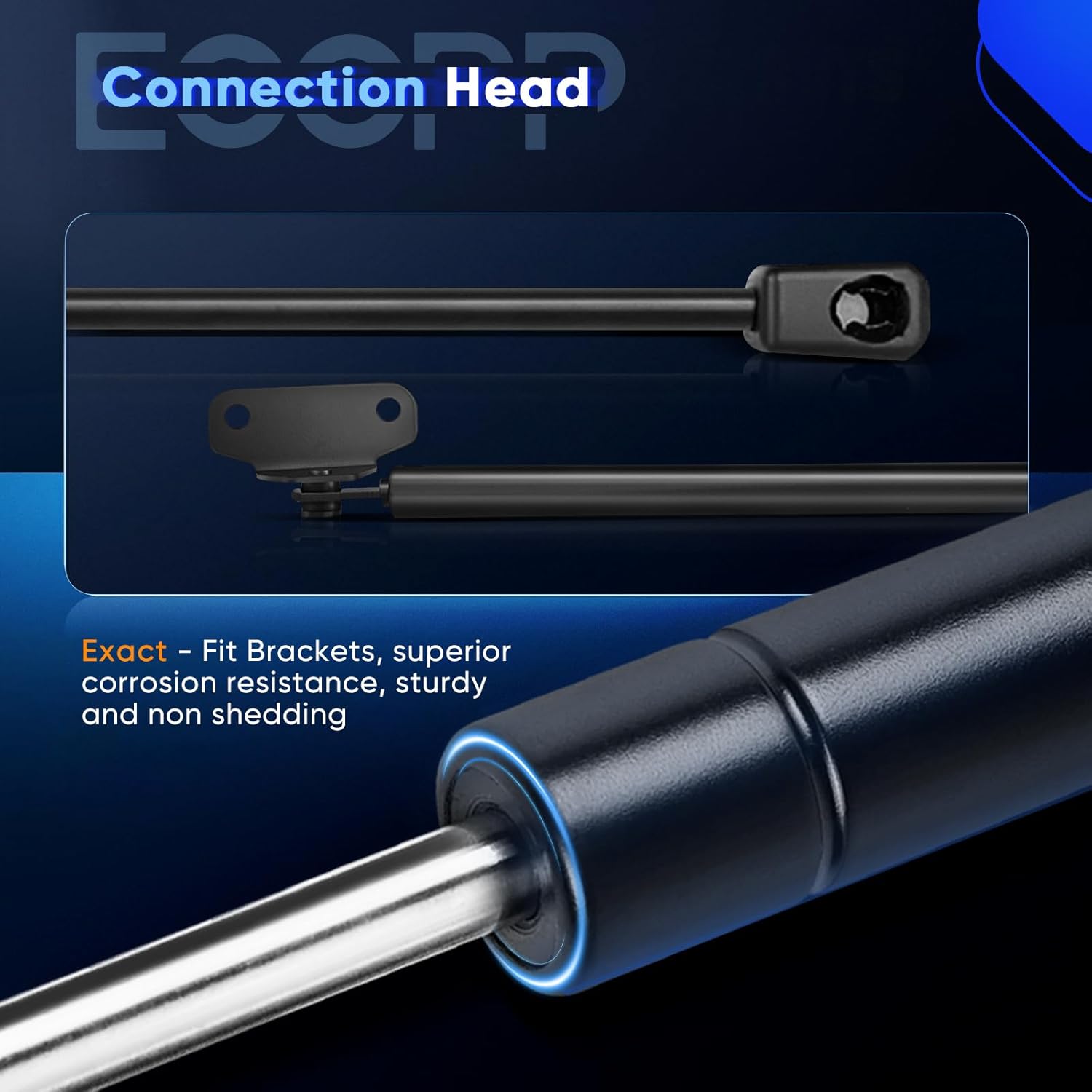 ECCPP Lift Support Hood Replacement Struts Gas Springs Fit for Acura RL 1996-2004,for Acura TL 1996-1998 Set of 2