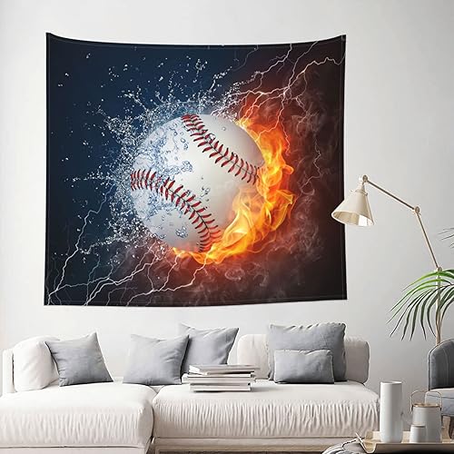 Miniatura 9 de Gbuzozie Fuuny - Tapiz de goma para colgar en la pared para dormitorio sala de estar dormitorio 60 x 51 pulgadas