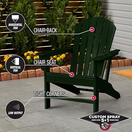 Vista 112 de Rust-Oleum 376885 Pintura en aerosol 5 en 1 personalizada para prevención del óxido, 12 onzas, transparente brillante