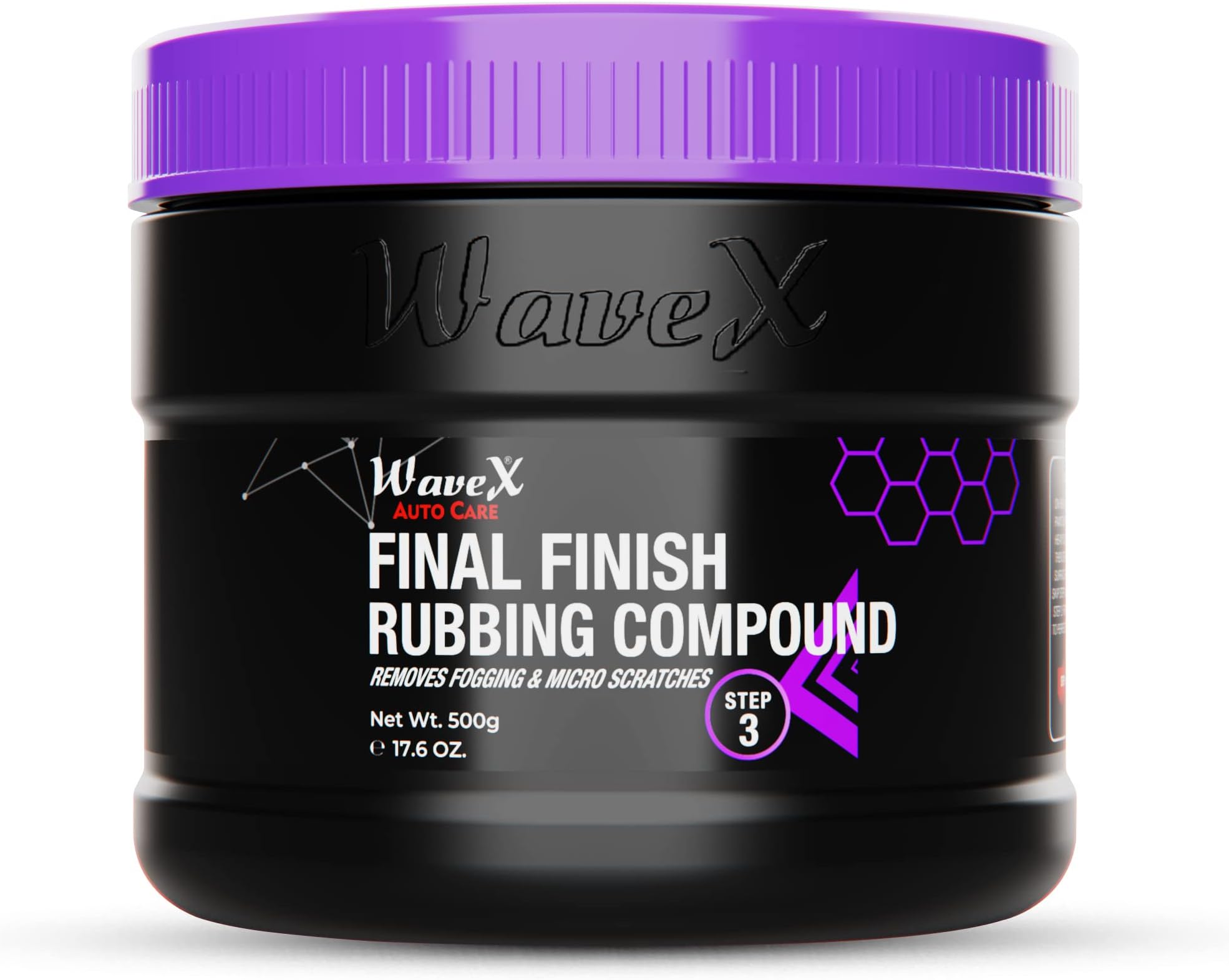 Wavex® Rubbing Compound Final Finish (500gm) Low Cut Super High Gloss