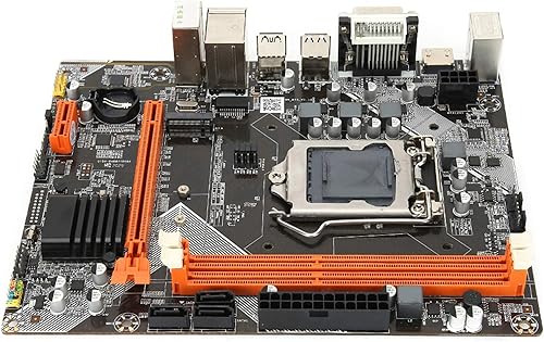 Placa base MATX M.2 A 1155, DDR3 1066/1333/1600MHz placa base para computadora, compatible con salida VGA+HDMI+DVI, compatible con canal NVME+NGFF +