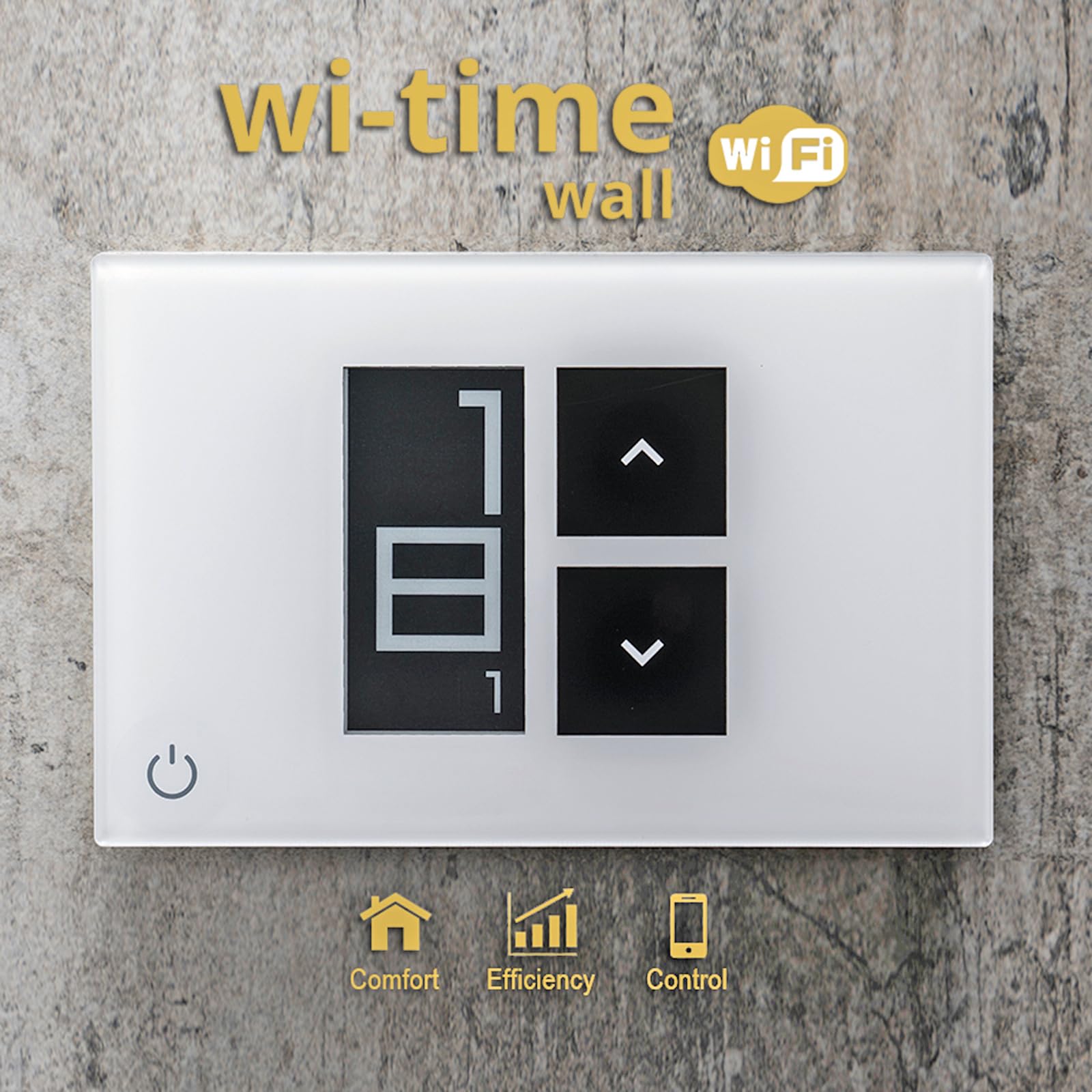 Seitron Cronotermostato Wi-Time Wall GCW03MR Cronotermostato Wi-Fi settimanale