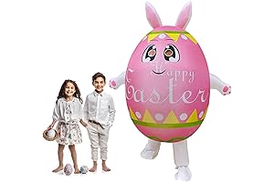 Inflatable Costume Easter Egg Costume Easter Blow-Up Costume for Adult/Easter Parade/Party