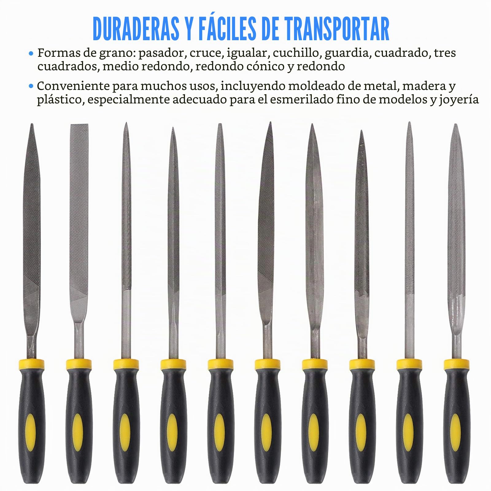 Glarks Juego de 12 herramientas de mosaico, pinzas de vidrio con ruedas resistentes y alicates cortadores de azulejos con 10 limas de aguja de alta resistencia