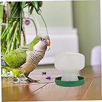 Vista 7 de Chinchilla - Plato de comida 2 piezas, bebedor de palomas, taza de alimentación de pájaros, bebederos de codorniz, comedero para pájaros pequeños