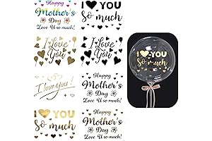 24 Sheets Happy Mother's Day Balloons Stickers
