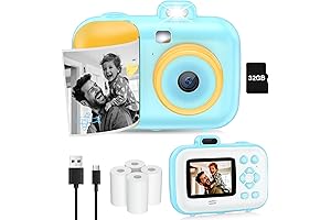 aasonida Camera for Kids with Instant Print