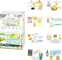 Hamee Re-Ment Cute Blind Box Diorama Miniature Figure Set for Birthday Gift, Party Favor, Stress Relief, Collectible Toy, Sanrio Fan, Relaxation (Cinnamoroll’s Lemonade Stand) – 1 Pc. Mystery Set