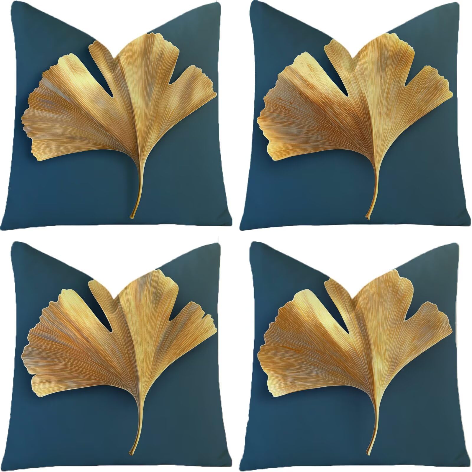 4 poszewki na poduszkę 60 x 60 cm, aksamitne, ozdobne, beżowe, na kanapę, ekskluzywne poszewki na poduszki dekoracyjne do salonu, na sofę, do sypialni, kanapy. CX-1776