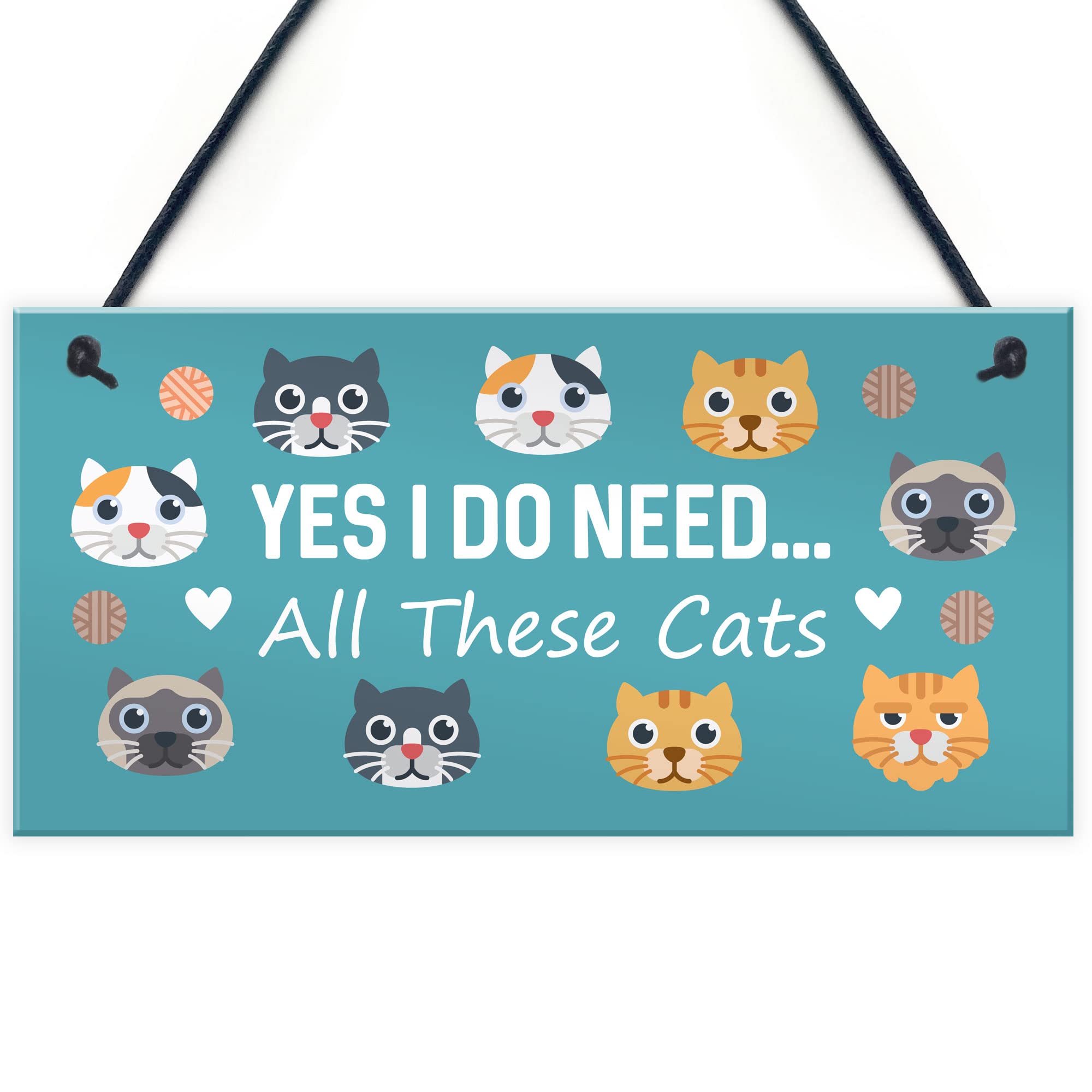 Red Ocean Cat Signs For Cat Lovers Hanging Cat Signs And Plaques For Home Decor Cat Gifts Cat Signs Funny