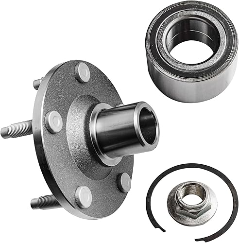 Miniatura 5 de Detroit Axle - 2 bujes de rodamiento de rueda delantera para Ford Escape Mercury Mariner Mazda Tribute 2001-2012, reemplazo de 2002 2003 2004 2005